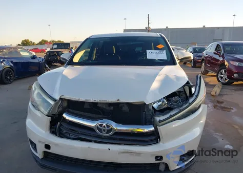 2014 Toyota Highlander Le из США, поврежденный, VIN 5TDZARFH6ES008050